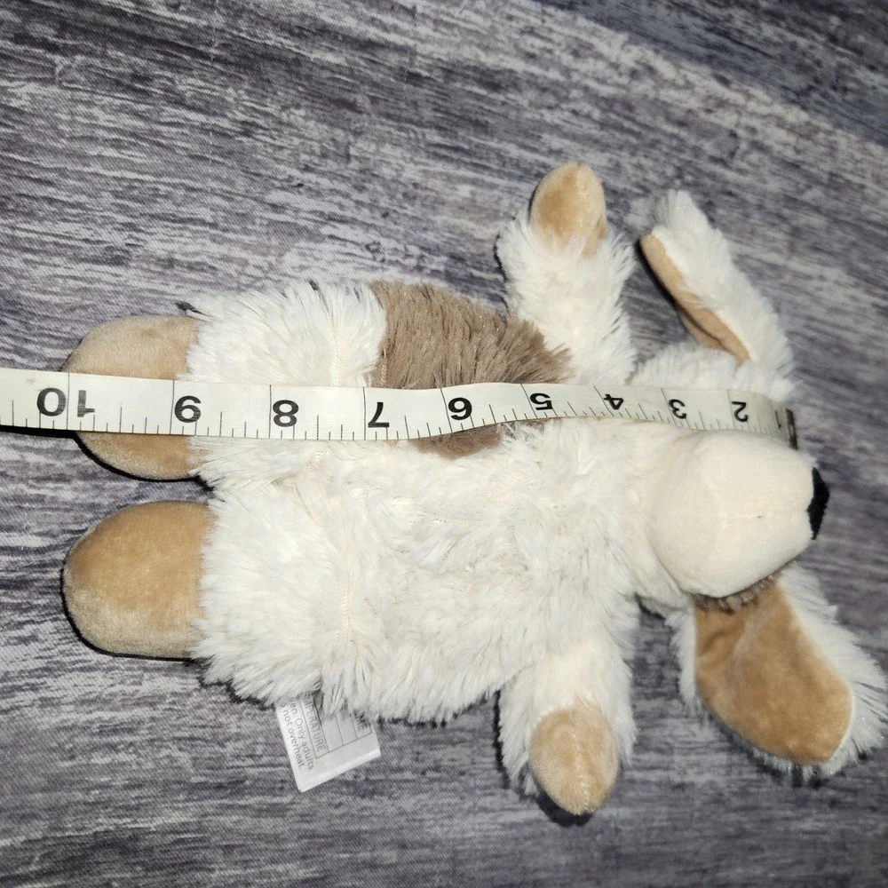 Warmies Marshmallow Puppy Dog Cream Tan Microwaveable Lavender Scented Plush